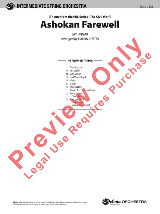 Ashokan Farewell (from "The Civil War") | 小雅音樂 Hsiaoya Music