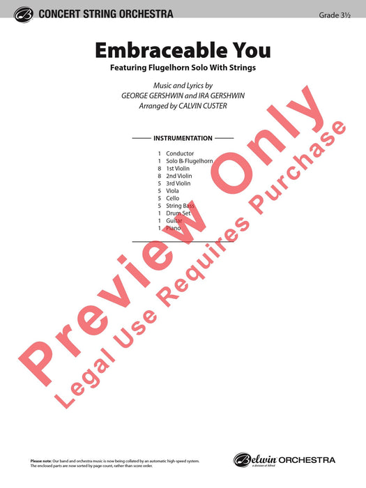 Embraceable You (featuring Flugelhorn Solo with Strings) 獨奏 弦樂 | 小雅音樂 Hsiaoya Music