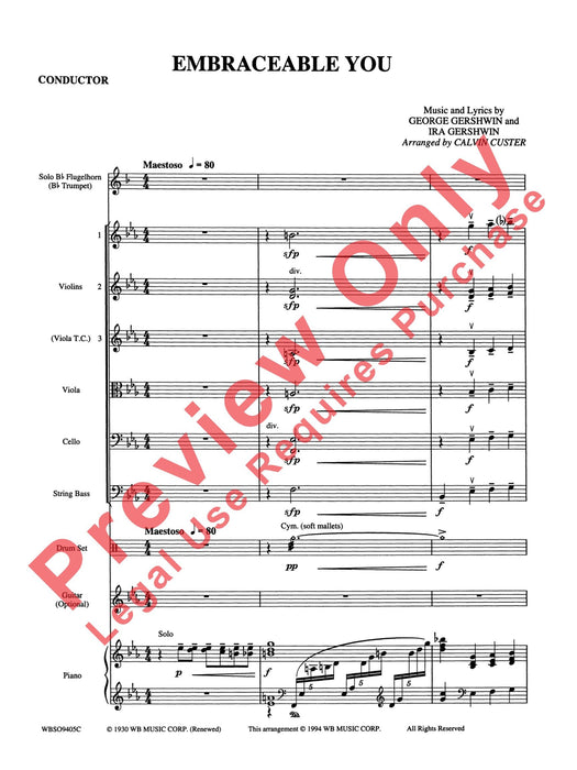 Embraceable You (featuring Flugelhorn Solo with Strings) 獨奏 弦樂 | 小雅音樂 Hsiaoya Music