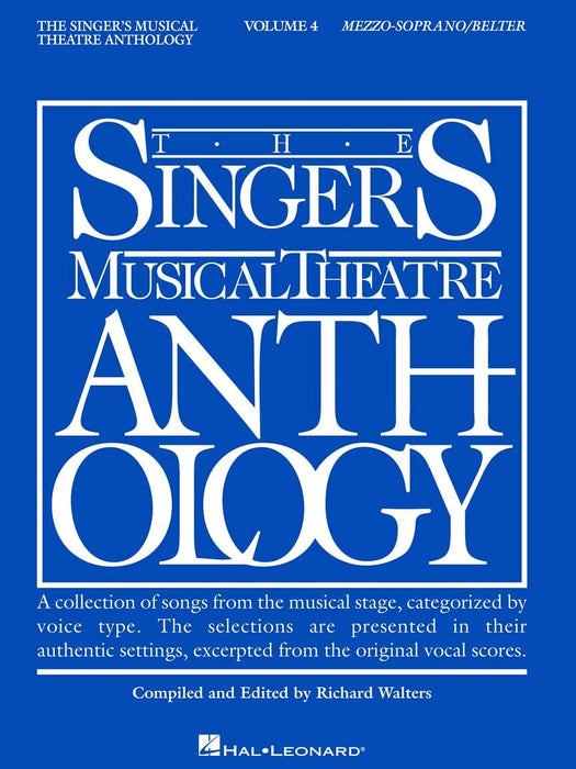 Singer's Musical Theatre Anthology - Volume 4 Mezzo-Soprano/Belter Book Only 次女高音 | 小雅音樂 Hsiaoya Music