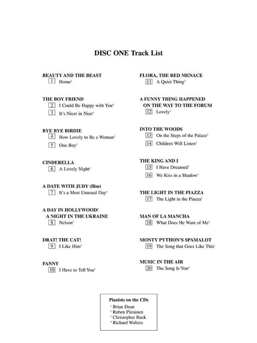 Singer's Musical Theatre Anthology - Volume 4 Soprano Accompaniment CDs 伴奏 | 小雅音樂 Hsiaoya Music