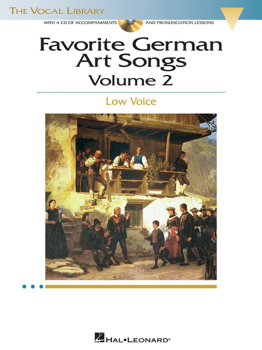 Favorite German Art Songs - Volume 2 The Vocal Library Low Voice 低音 | 小雅音樂 Hsiaoya Music