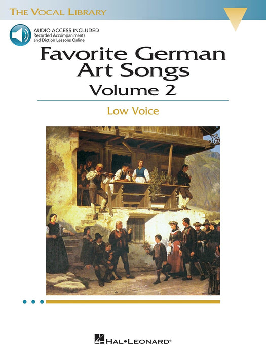 Favorite German Art Songs - Volume 2 The Vocal Library Low Voice 低音 | 小雅音樂 Hsiaoya Music