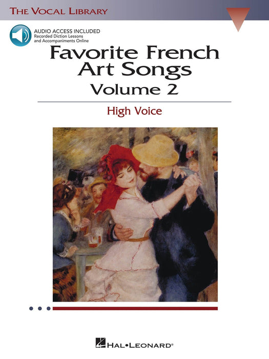 Favorite French Art Songs - Volume 2 The Vocal Library High Voice 高音 | 小雅音樂 Hsiaoya Music