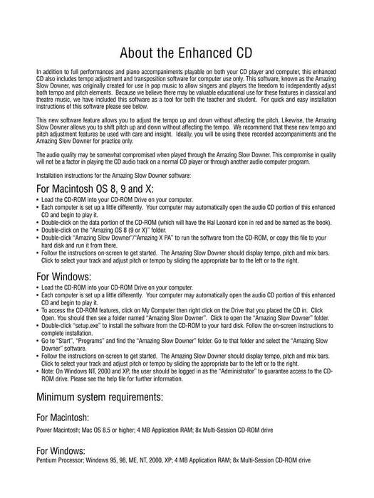 Disney Classic Songs Low Voice 低音 | 小雅音樂 Hsiaoya Music