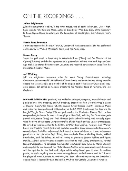 Disney Contemporary Songs Low Voice 低音 | 小雅音樂 Hsiaoya Music