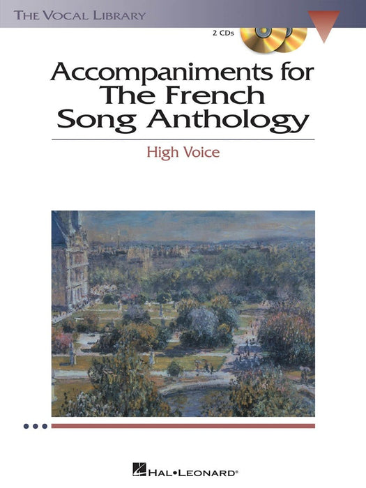 The French Song Anthology - Accompaniment CDs The Vocal Library High Voice 伴奏 高音 | 小雅音樂 Hsiaoya Music