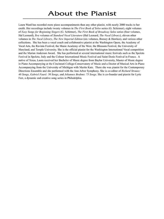 The French Song Anthology - Accompaniment CDs The Vocal Library High Voice 伴奏 高音 | 小雅音樂 Hsiaoya Music