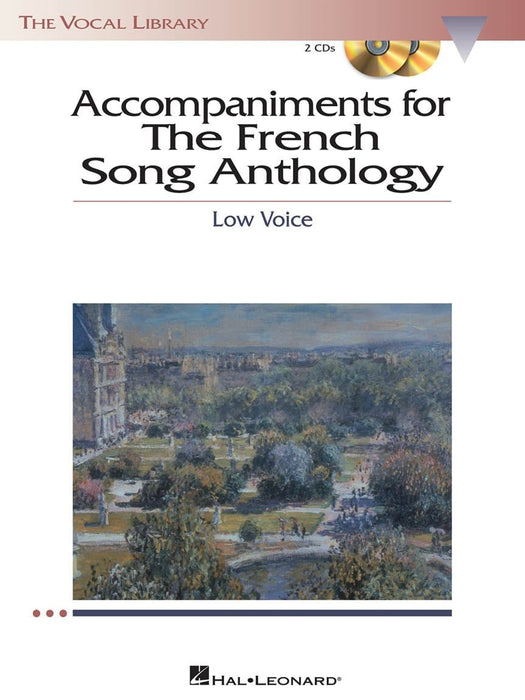 The French Song Anthology - Accompaniment CDs The Vocal Library Low Voice 伴奏 低音 | 小雅音樂 Hsiaoya Music