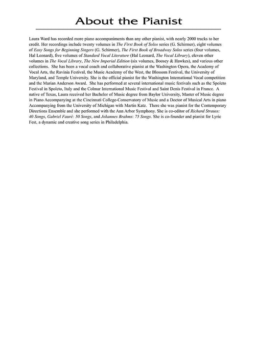 The Lieder Anthology - Accompaniment CDs The Vocal Library Low Voice 伴奏 低音 | 小雅音樂 Hsiaoya Music