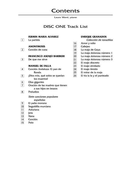 Anthology of Spanish Song Accompaniment CDs High Voice 伴奏 高音 | 小雅音樂 Hsiaoya Music