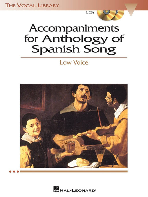 Anthology of Spanish Song Accompaniment CDs The Vocal Library Low Voice 伴奏 低音 | 小雅音樂 Hsiaoya Music