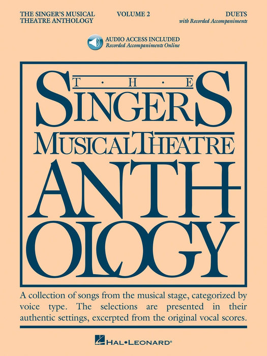 The Singer's Musical Theatre Anthology - Volume 2 Duets Book With Online Audio 二重奏 | 小雅音樂 Hsiaoya Music