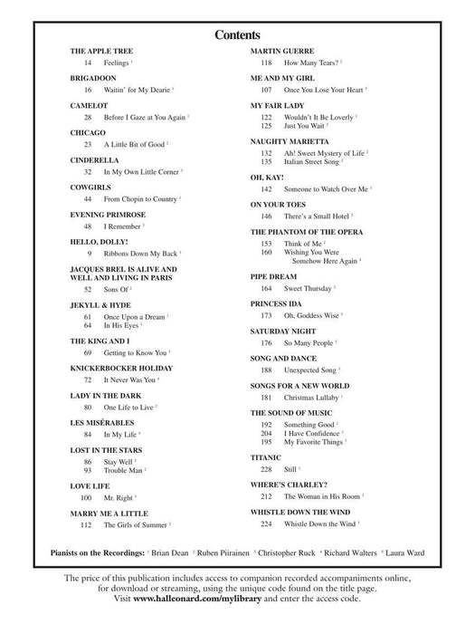 The Singer's Musical Theatre Anthology - Volume 3 Soprano Book/Online Audio | 小雅音樂 Hsiaoya Music