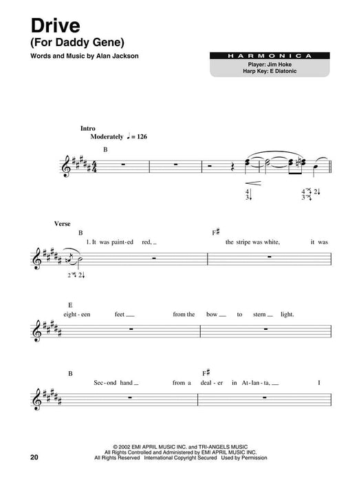 Country Hits Harmonica Play-Along Volume 6 | 小雅音樂 Hsiaoya Music