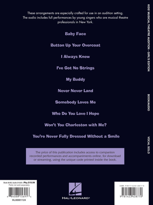 Kids' Musical Theatre Audition - Girls Edition | 小雅音樂 Hsiaoya Music