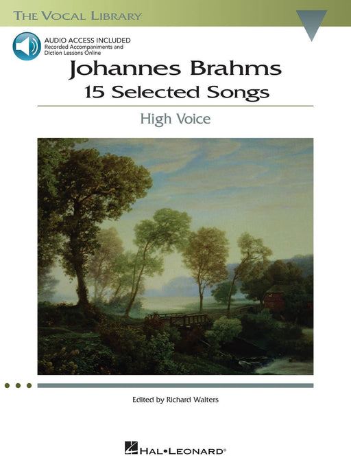 Johannes Brahms: 15 Selected Songs The Vocal Library - High Voice 布拉姆斯 高音 | 小雅音樂 Hsiaoya Music