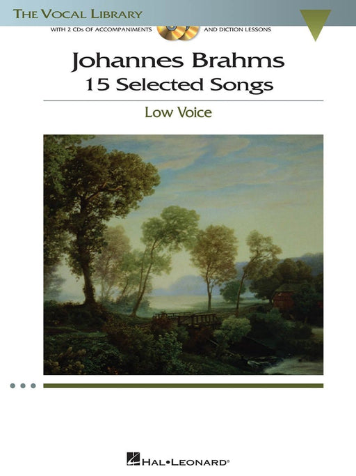 Johannes Brahms: 15 Selected Songs The Vocal Library - Low Voice 布拉姆斯 低音 | 小雅音樂 Hsiaoya Music