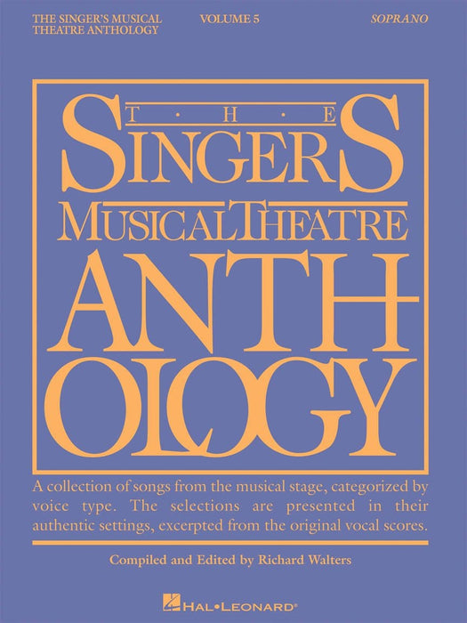 The Singer's Musical Theatre Anthology - Volume 5 Soprano Edition - Book Only | 小雅音樂 Hsiaoya Music