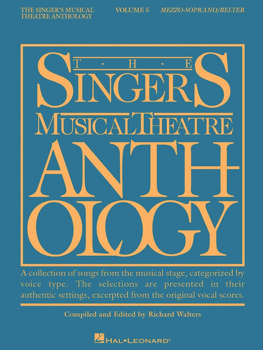 The Singer's Musical Theatre Anthology - Volume 5 Mezzo-Soprano/Belter Book Only 次女高音 | 小雅音樂 Hsiaoya Music