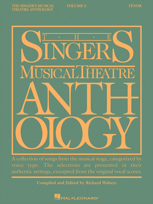 Singer's Musical Theatre Anthology - Volume 5 Tenor Book | 小雅音樂 Hsiaoya Music