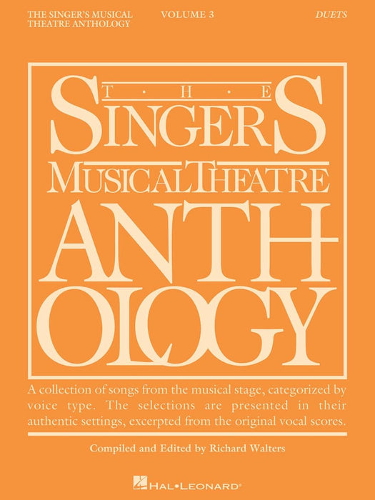 Singer's Musical Theatre Anthology Duets Volume 3 Book Only 二重奏 | 小雅音樂 Hsiaoya Music