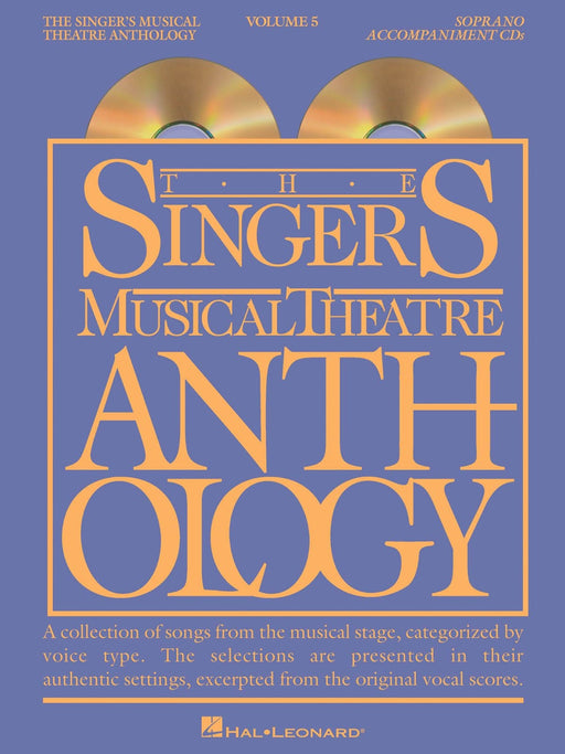 The Singer's Musical Theatre Anthology - Volume 5 Soprano Accompaniment CDs 伴奏 | 小雅音樂 Hsiaoya Music