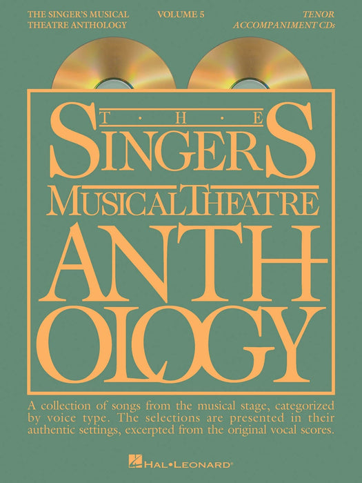 Singer's Musical Theatre Anthology - Volume 5 Tenor Accompaniment CDs 伴奏 | 小雅音樂 Hsiaoya Music