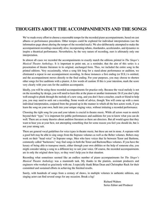 Singer's Musical Theatre Anthology - Volume 5 Tenor Accompaniment CDs 伴奏 | 小雅音樂 Hsiaoya Music