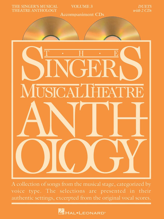 Singer's Musical Theatre Anthology Duets Volume 3 Accompaniment CDs 二重奏 伴奏 | 小雅音樂 Hsiaoya Music