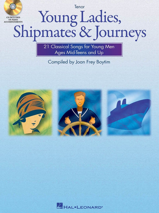 Young Ladies, Shipmates and Journeys Tenor Book/CD Pack | 小雅音樂 Hsiaoya Music