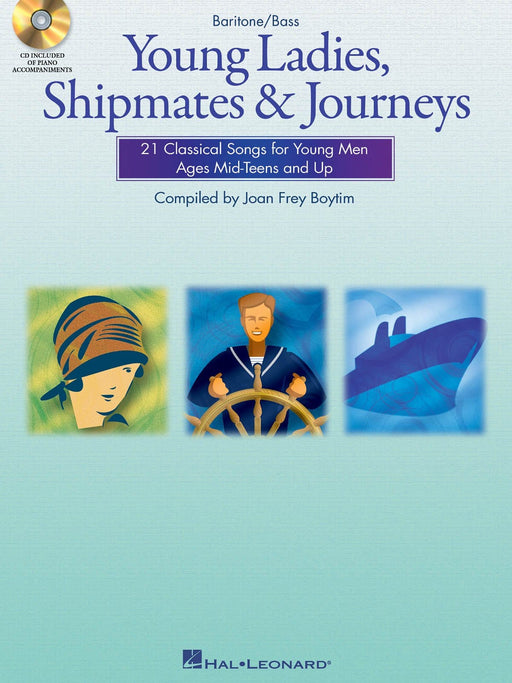 Young Ladies, Shipmates and Journeys Baritone/Bass Book/CD Pack | 小雅音樂 Hsiaoya Music