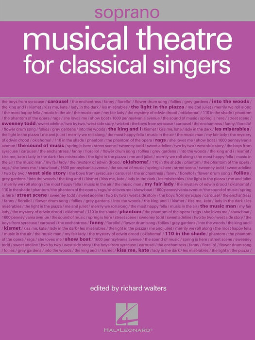Musical Theatre for Classical Singers Soprano, 55 Songs 古典 | 小雅音樂 Hsiaoya Music