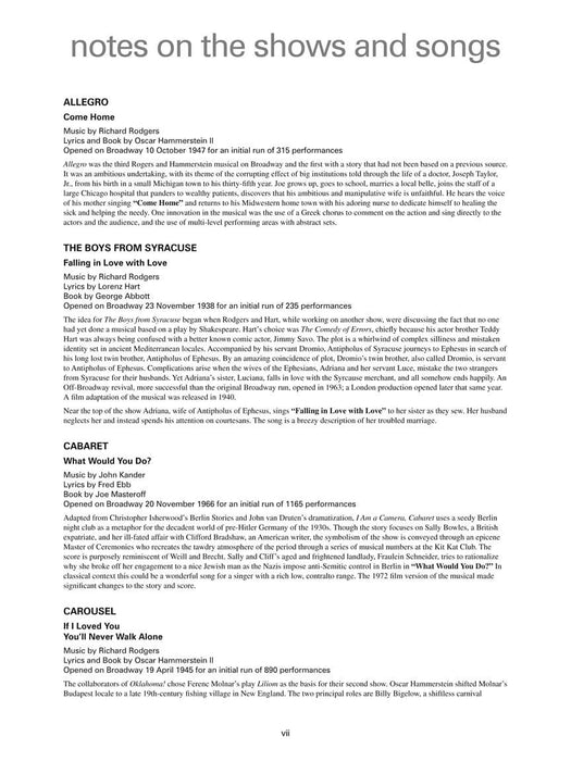 Musical Theatre for Classical Singers Mezzo-Soprano, 46 Songs 古典 次女高音 | 小雅音樂 Hsiaoya Music