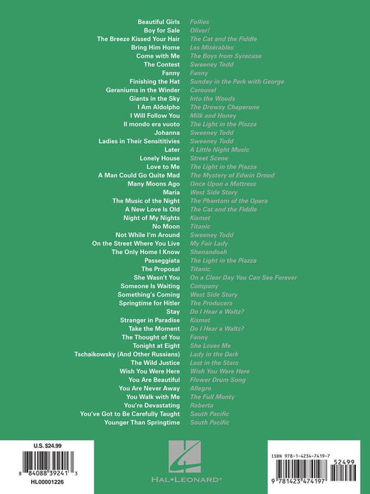 Musical Theatre for Classical Singers Tenor, 48 Songs 古典 | 小雅音樂 Hsiaoya Music
