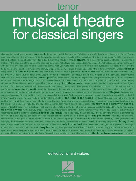 Musical Theatre for Classical Singers Tenor, 48 Songs 古典 | 小雅音樂 Hsiaoya Music