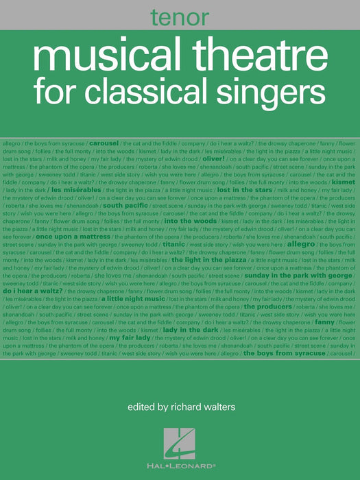 Musical Theatre for Classical Singers Tenor, 48 Songs 古典 | 小雅音樂 Hsiaoya Music