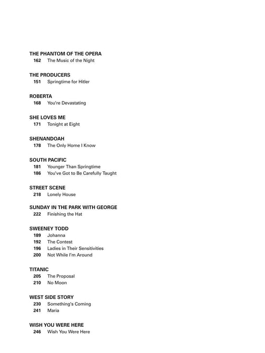 Musical Theatre for Classical Singers Tenor, 48 Songs 古典 | 小雅音樂 Hsiaoya Music