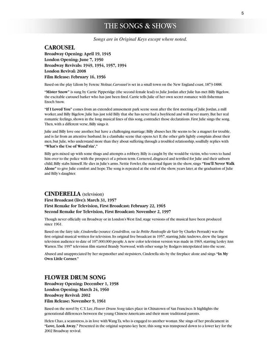 The Songs of Rodgers & Hammerstein Soprano | 小雅音樂 Hsiaoya Music