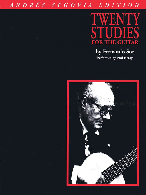 Andres Segovia - 20 Studies for Guitar Book Only 吉他 | 小雅音樂 Hsiaoya Music