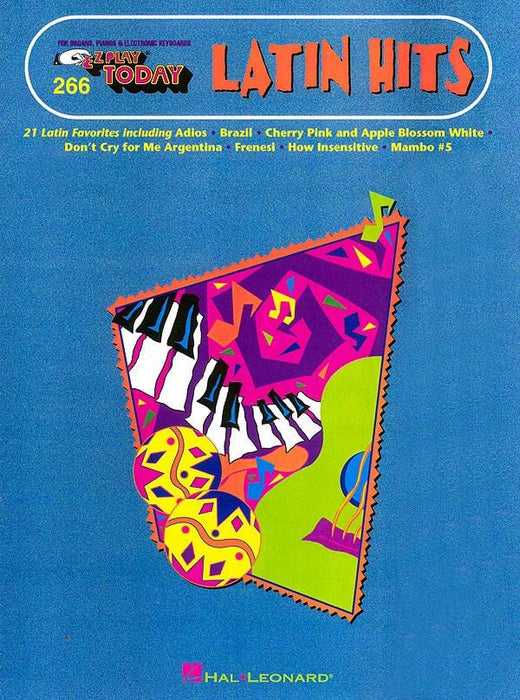 Latin Hits E-Z Play Today Volume 266 | 小雅音樂 Hsiaoya Music