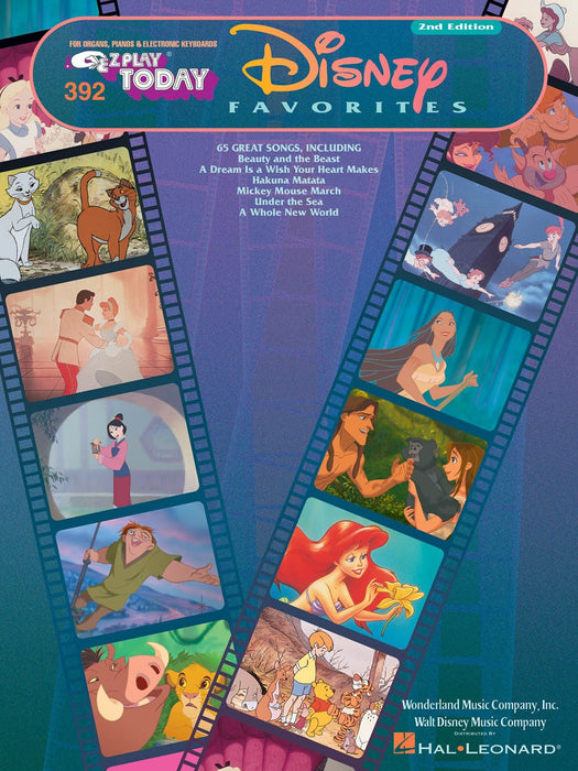 Disney Favorites E-Z Play Today Volume 392 | 小雅音樂 Hsiaoya Music