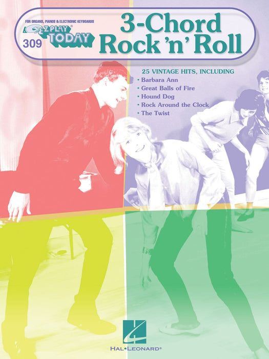 Three Chord Rock 'N' Roll E-Z Play Today Volume 309 和弦 | 小雅音樂 Hsiaoya Music
