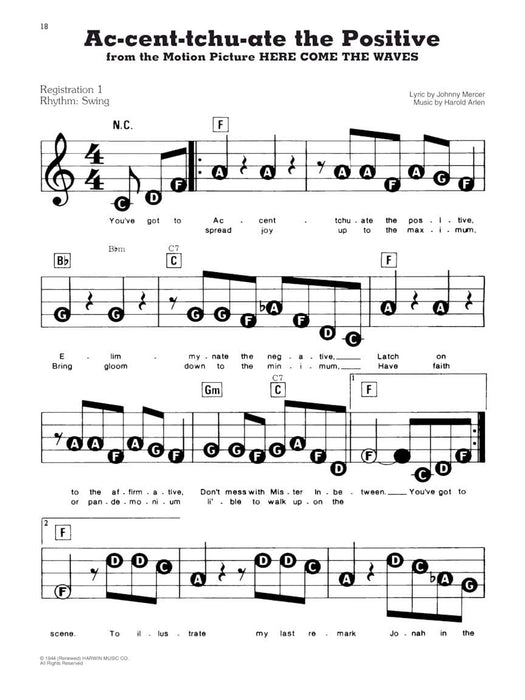 The Great American Songbook - The Composers E-Z Play Today Volume 282 | 小雅音樂 Hsiaoya Music