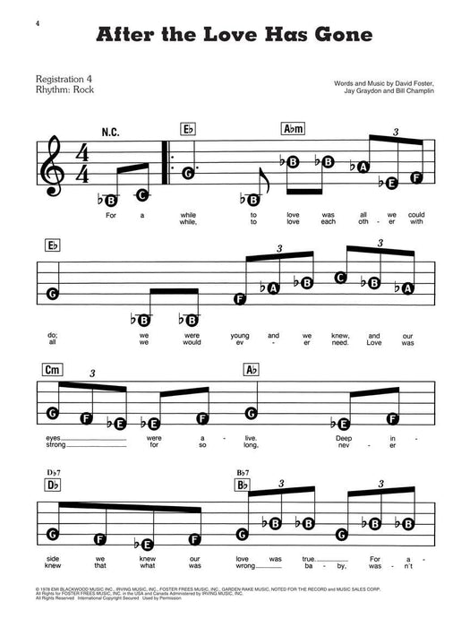 Beautiful Ballads E-Z Play Today Volume 336 敘事曲 | 小雅音樂 Hsiaoya Music