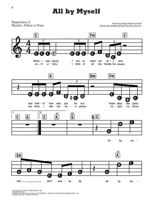 Beautiful Ballads E-Z Play Today Volume 336 敘事曲 | 小雅音樂 Hsiaoya Music