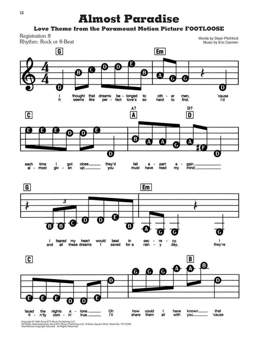 Beautiful Ballads E-Z Play Today Volume 336 敘事曲 | 小雅音樂 Hsiaoya Music