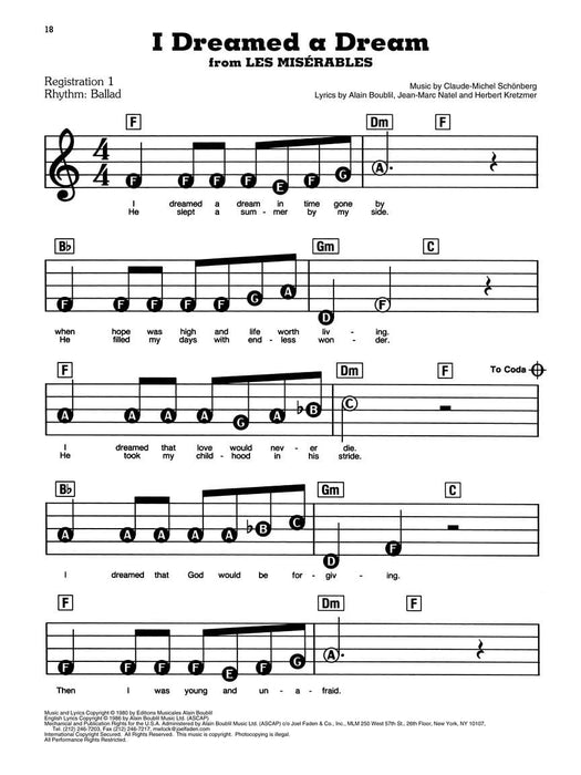 Hits from Musicals - 3rd Edition E-Z Play Today Volume 7 | 小雅音樂 Hsiaoya Music