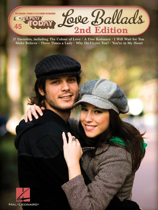 Love Ballads - 2nd Edition E-Z Play Today Volume 45 敘事曲 | 小雅音樂 Hsiaoya Music