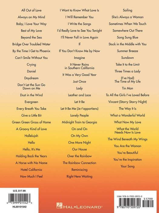 The Best Easy Listening Songs Ever - 3rd Edition E-Z Play Today Volume 204 | 小雅音樂 Hsiaoya Music